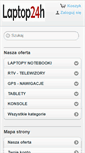 Mobile Screenshot of laptop24h.pl